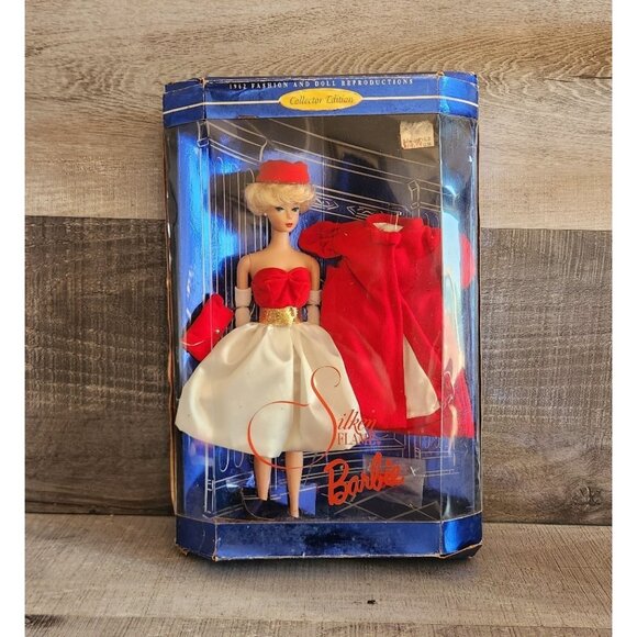 Vintage 1997 Mattel Silken Flame Barbie 1962 Reproduction #18449 - Picture 1 of 9